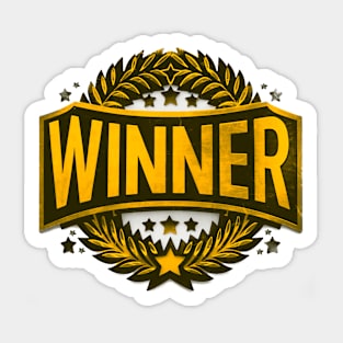 Winner (Gold) Sticker